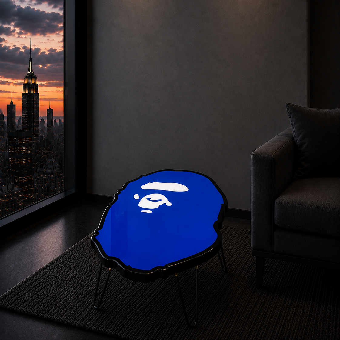 Blue Bape Ape