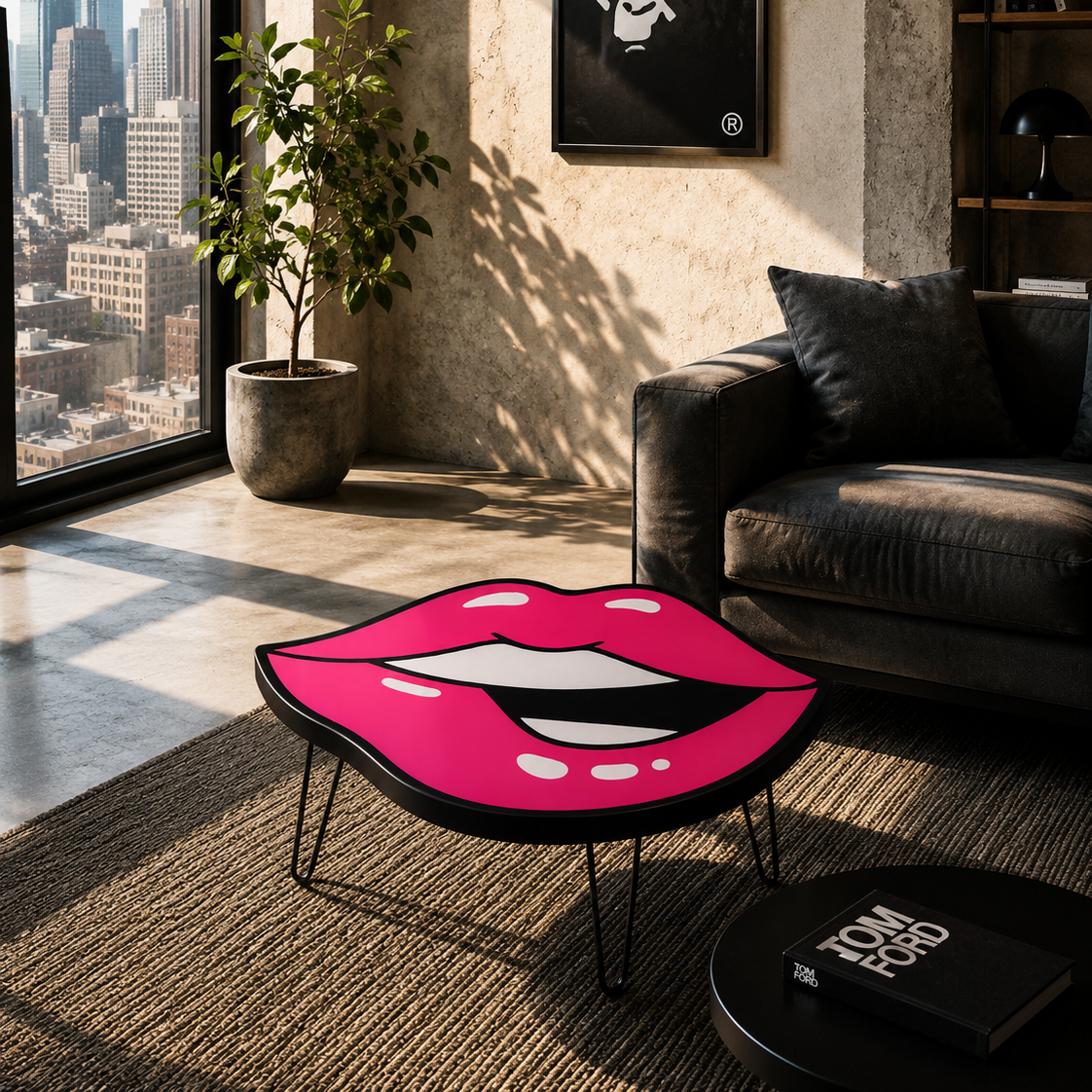 Pink Bite Lips